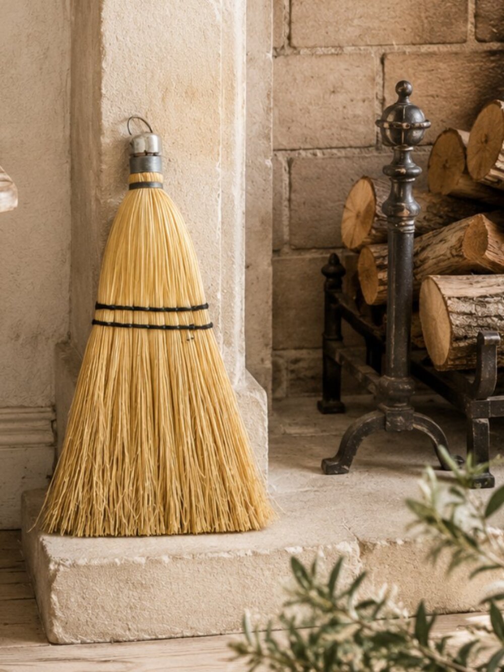 Vintage Primitive Corn Whisk Broom